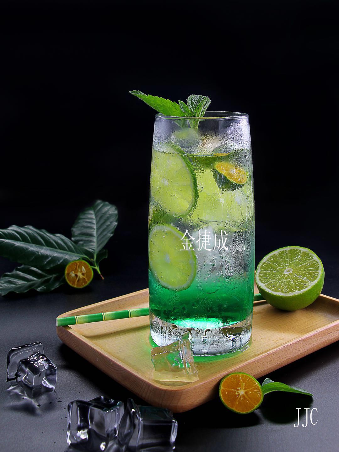 夏季飲品上新 --冰爽翡翠氣泡